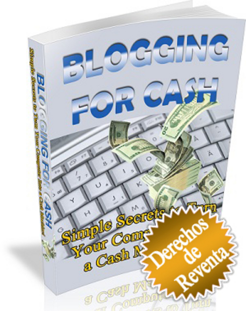 Product picture Blogging For Cash - Español - MRR