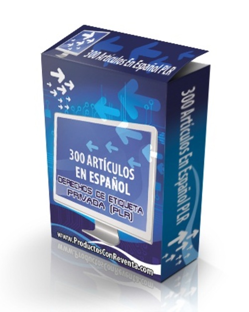 Product picture 300 Artículos PLR En Español Escritos Por Profesionales